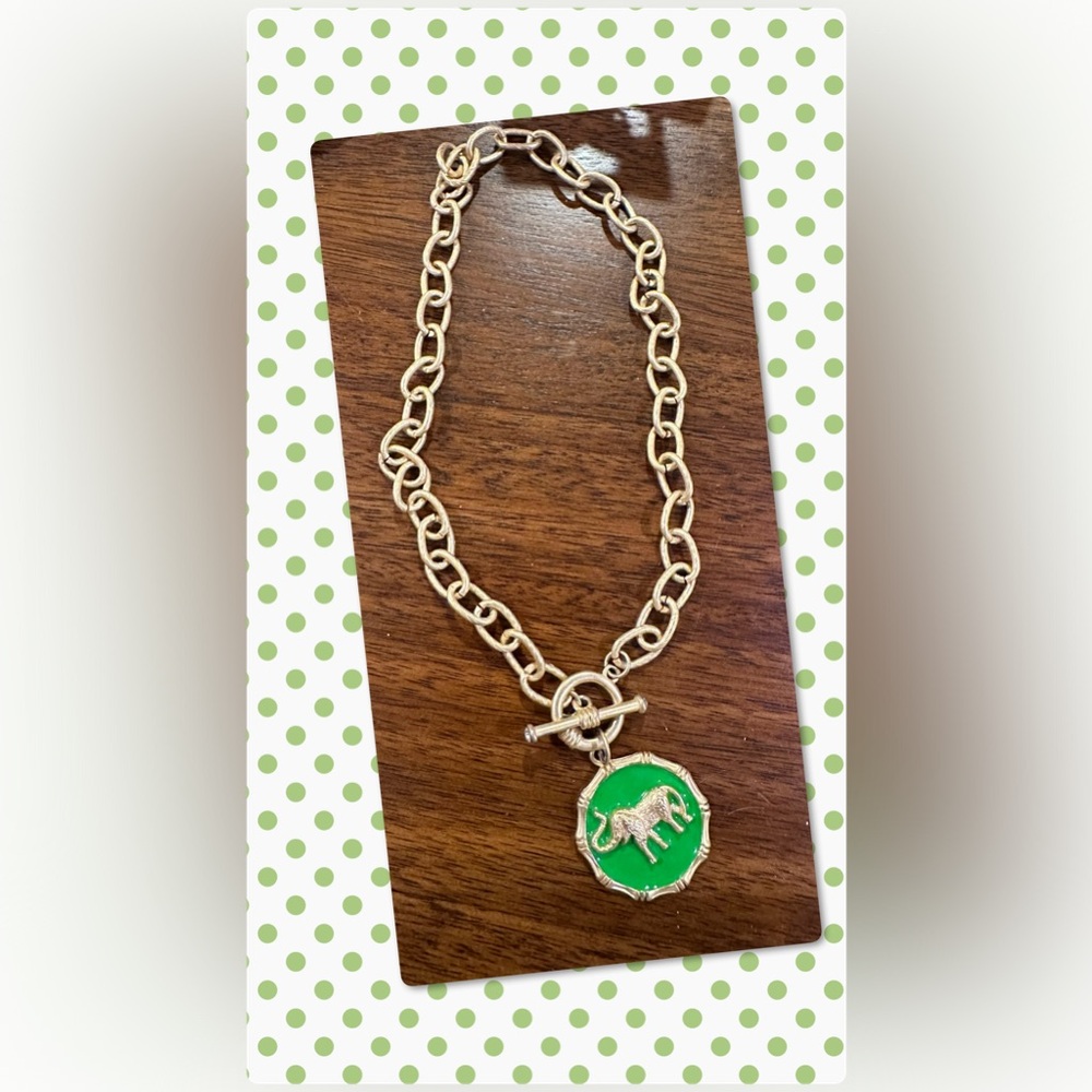 Fornash enamel necklace